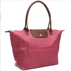Longchamp Small Le Pilage Tote, Pink